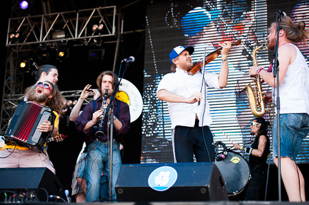 [ Lemon Bucket Orchestra @ Baant Pohoda 2013 festival, 11>13/07/2013 @ Trenn Airport, Trenn (Slovaka) ]