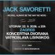 cover: Jack Savoretti @ Koncertna dvorana Vatroslava Lisinskog, Zagreb, 22/09/2026