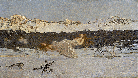 [ Giovanni Segantini - La Punizione della Lussuria ]