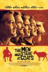 cover: THE MEN WHO STARE AT GOATS