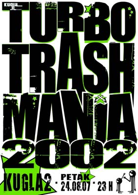 [ Turbo trash mania - plakat ]