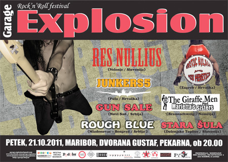 [ Garage Explosion 2011 plakat ]