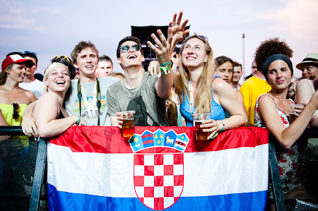 [ Hrvatska publika na Baant Pohoda festivalu ]