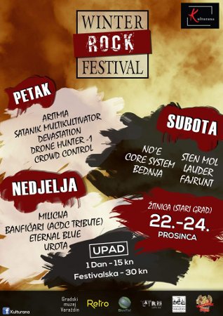 [ WINTER ROCK FESTIVAL Varadin ]