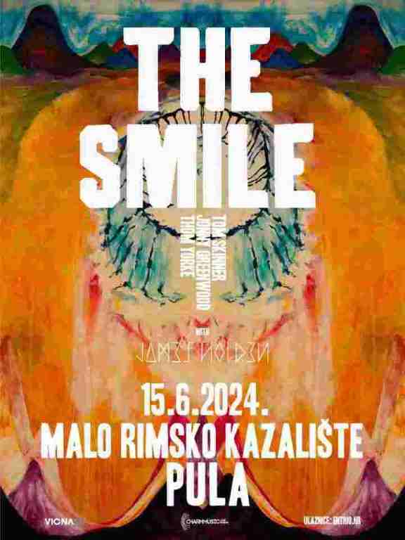 cover: The Smile - 15.6.2024. @ Malo Rimsko Kazalite, Pula