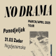 cover: NO DRAMA, 31/03/2025, Nigdjezemska, Zadar