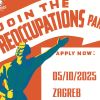 cover: Preoccupations + knitting @ Vintage industrial bar, Zagreb, 05/10/2025