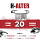 cover: 20. godina portala H-Alter: Zbor Rumarinke, udNoRee, arijanata, Melewai, Bonaster, DJ Mario Kova @ Movara, Zagreb, 16/10/2025