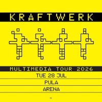 cover: KRAFTWERK @ Arena, Pula, 28/07/2026