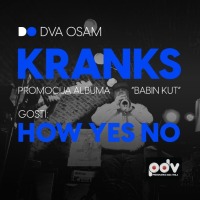 cover: KRANKS @ Dva osam, Zagreb, 07/05/2026