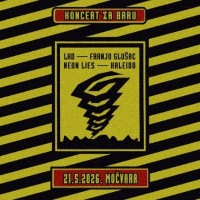 cover: Koncert za Baru: LHD, Neon Lies, Franjo Glu�ac, Kaleido @ Mo�vara, Zagreb, 21/05/2026