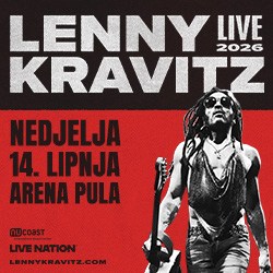cover: LENNY KRAVITZ @ Arena, Pula, 14/06/2026