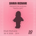 cover: Sara Renar @ Mo�vara, Zagreb, 26/09/2026