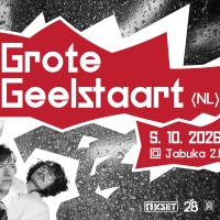 cover: Grote Geelstaart @ Jabuka 2.8, Zagreb, 05/10/2026